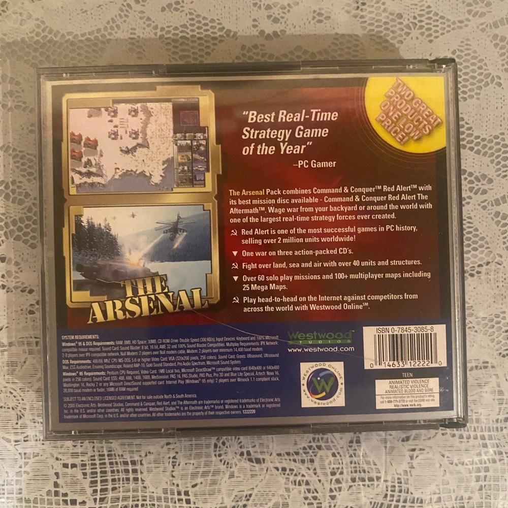 Command & Conquer Red Alert The Arsenal & The Aftermath 3-Disc PC - Picture 2 of 6